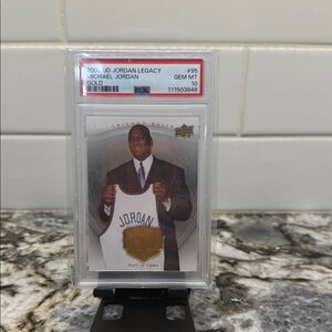Michael Jordan 2009 UD Jordan Legacy Gold #95 Gem Mint 10